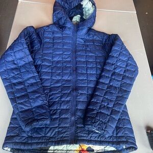 The North Face Navy Quilted Jacket